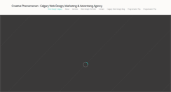Desktop Screenshot of creativephenomenon.com